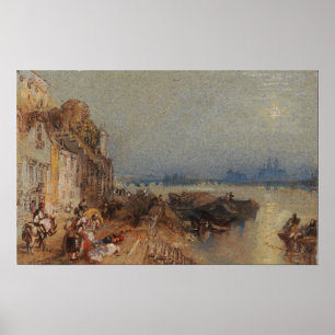Turner - Sonnenuntergang Poster