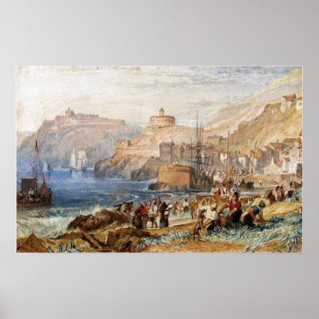 Turner - St. Mawes Cornwall Poster (Vorne)