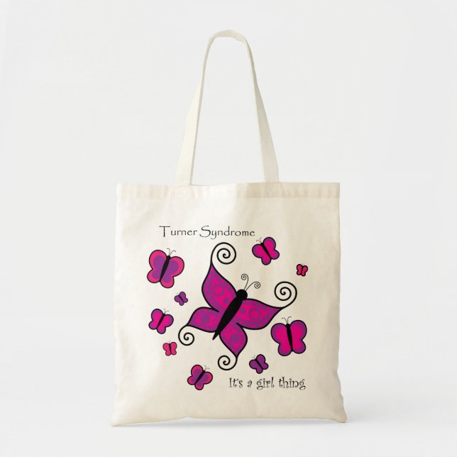 Turner-Syndrom ist es eine Mädchen-Sache-Tasche Tragetasche (Vorne)