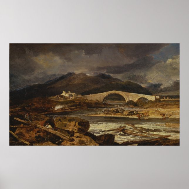 Turner - Tummel Bridge Perthshire Poster (Vorne)