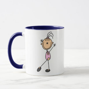 Turnerin in Rosa Tasse