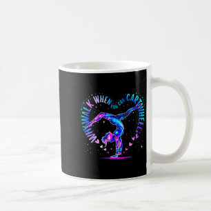 Turnerin, nur ein Mädchen, das Turnen für Frauen l Kaffeetasse