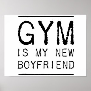 Turnhalle ist mein neuer Freund Poster