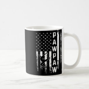 Turnhalle Turner Papaya Amerika Flagge Vintage Wei Kaffeetasse