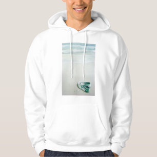Turnhallen-Schuhe auf Strand Hoodie