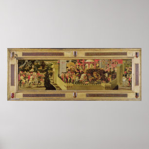 Turnier-Szene: Das Handgemenge Poster