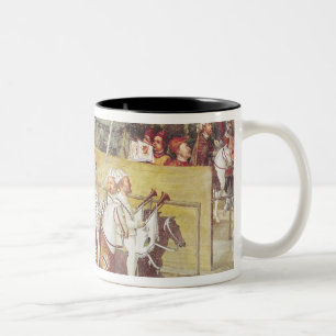 Turnier zu Ehren christlichen I von Zweifarbige Tasse