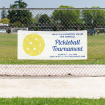 Turnierauswahl für Pickleball mit benutzerdefinier