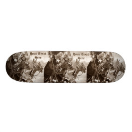 turnierende historische Kunst der Skateboard