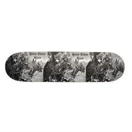 turnierende historische Kunst der Skateboard