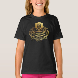Turniername Sponsor des Schachklub-Turniers auf de T-Shirt