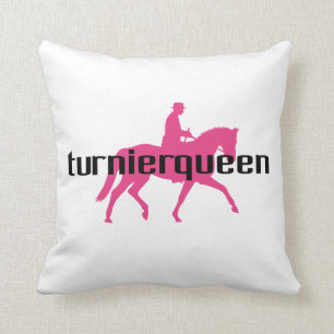 Turnierqueen - Königin aller Wettbewerbe Kissen