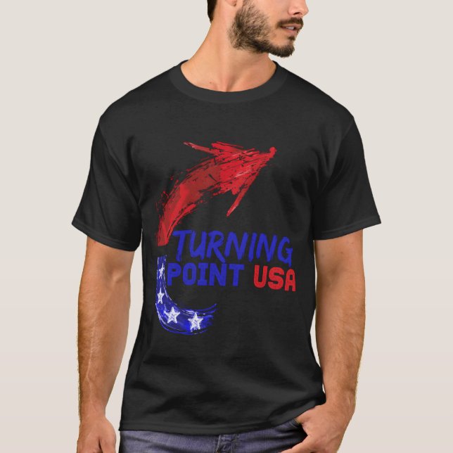 Turning Point USA Cute Design retro T-Shirt (Vorderseite)