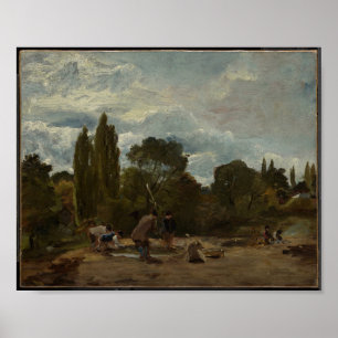 Turnip-Heads, East Bergholt (Constable) Poster