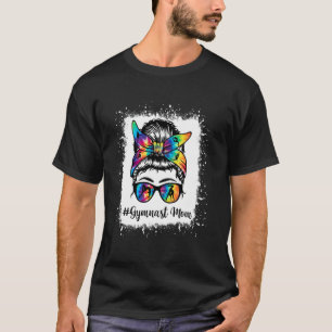 Turnmom Unordentlicher Knoten Turnen Turnen Mädche T-Shirt