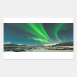 Turnonce Arm Aurora Rechteckiger Aufkleber