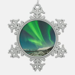 Turnonce Arm Aurora Schneeflocken Zinn-Ornament