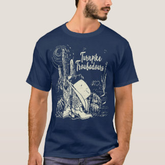 Turnpike Troubadours Wüste Western Cactus Boots m T-Shirt