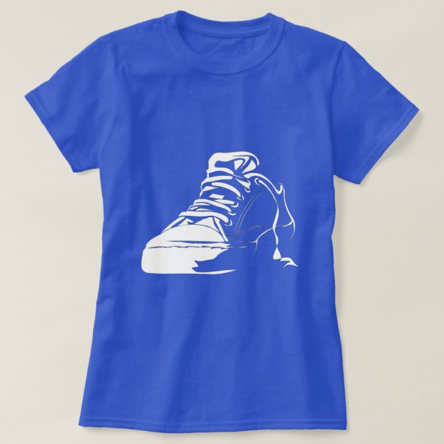 Turnschuh-Liebhaber-T - Shirt (Design vorne)