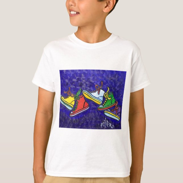 Turnschuhe T-Shirt (Vorderseite)