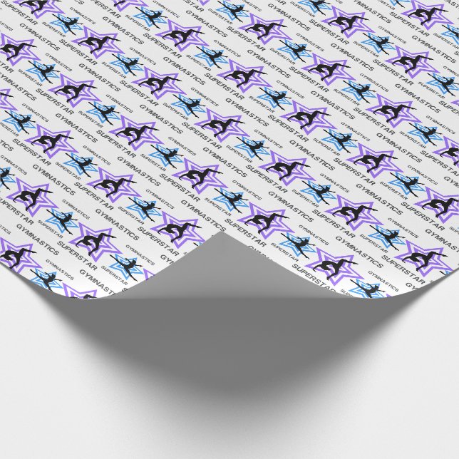 Turnsuperstar Geschenkpapier (Ecke)