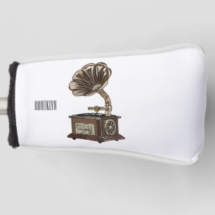 Turntable Cartoon Golf Headcover