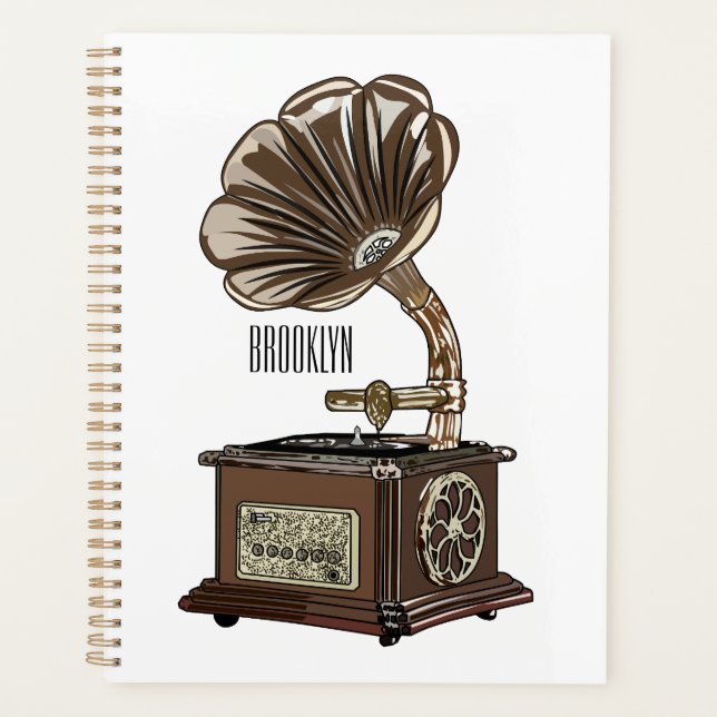 Turntable Cartoon Planer (Vorderseite)