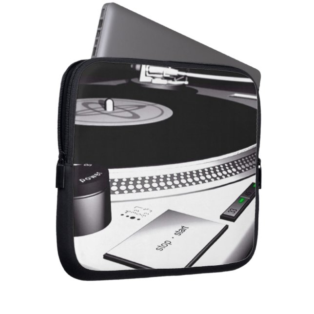 Turntable Laptopschutzhülle (Vorne Rechts)