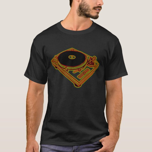 Turntable T-Shirt (Vorderseite)