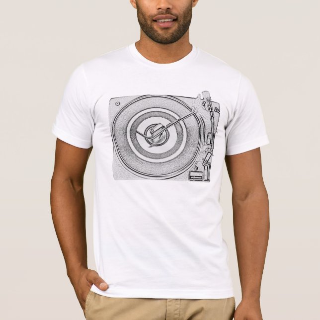 Turntable T-Shirt (Vorderseite)