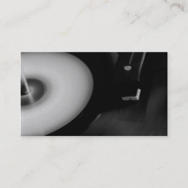 Turntable Visitenkarte (Vorderseite)