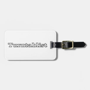 Turntablist Gepäckanhänger