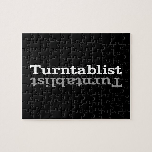 Turntablist ʇ sıklamʇɹ n (Horizontal)