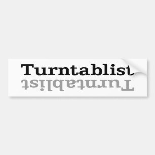 Turntablist ʇ sıklamʇɹ n autoaufkleber