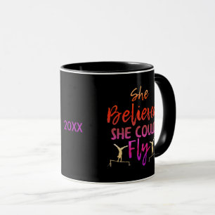 Turnübungen am Stufenbarren - Sie glaubte, sie kön Tasse