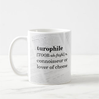 Turophile Kenner des Käses Kaffeetasse