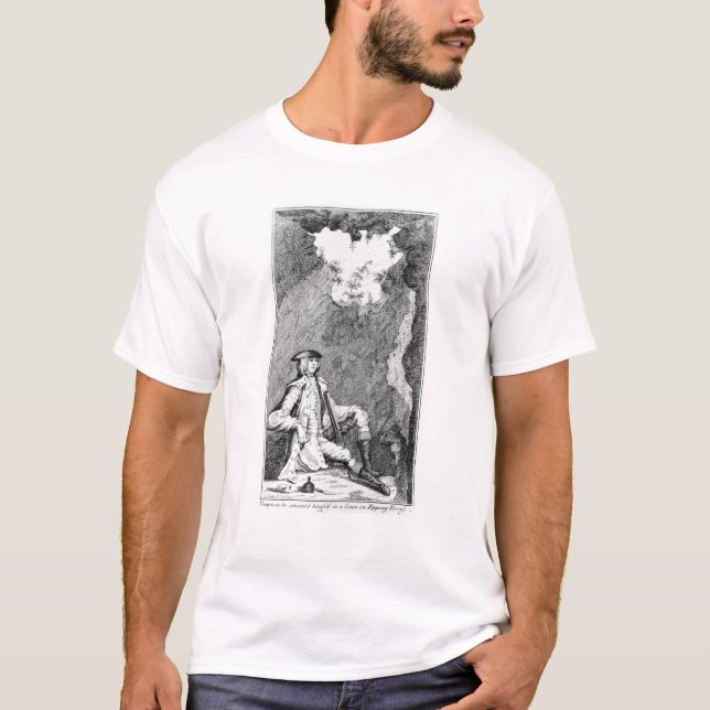 Turpin, wie er in einer Höhle sich verbarg T-Shirt (Vorderseite)