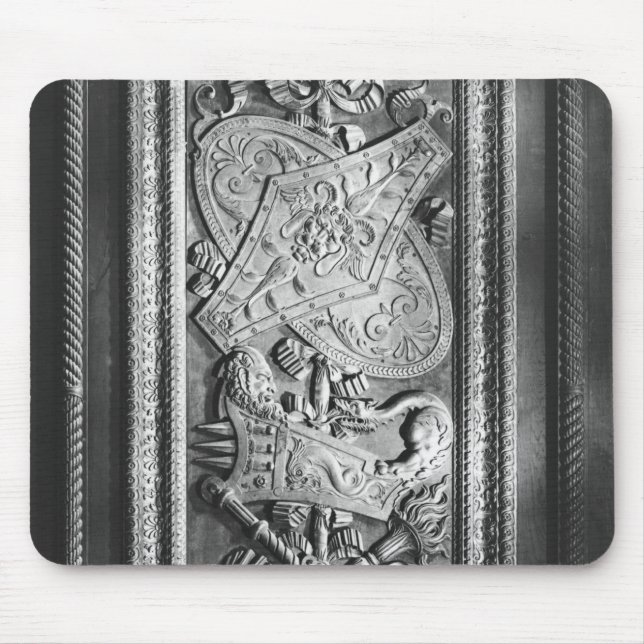 Türplatte, Art Henri II, c.1556 Mousepad (Vorne)
