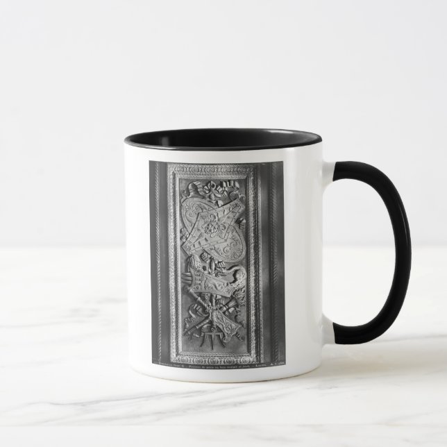 Türplatte, Art Henri II, c.1556 Tasse (Rechts)