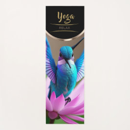 Turqoise Hummingbird - Yoga Mat Yogamatte
