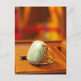 Turqouise Ring Postkarte