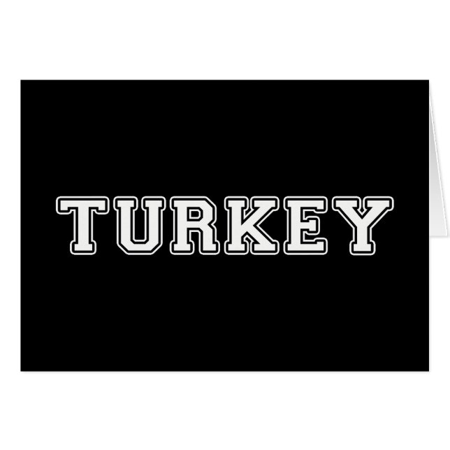 Turquie (Devant horizontal)