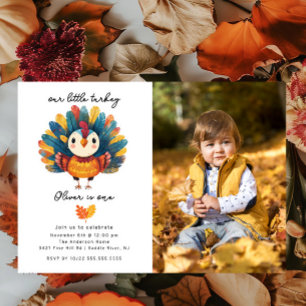 Turquie colorée Photo Invitation Anniversaire