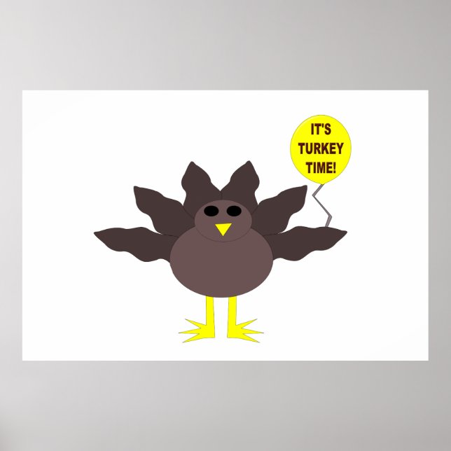 Turquie Heure Thanksgiving Poster (Devant)