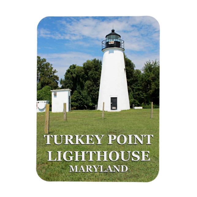 Turquie Point Phare, Maryland Flexi Magnet (Vertical)