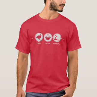 Turquie, Taters et tapis de course T-shirt Thanksg