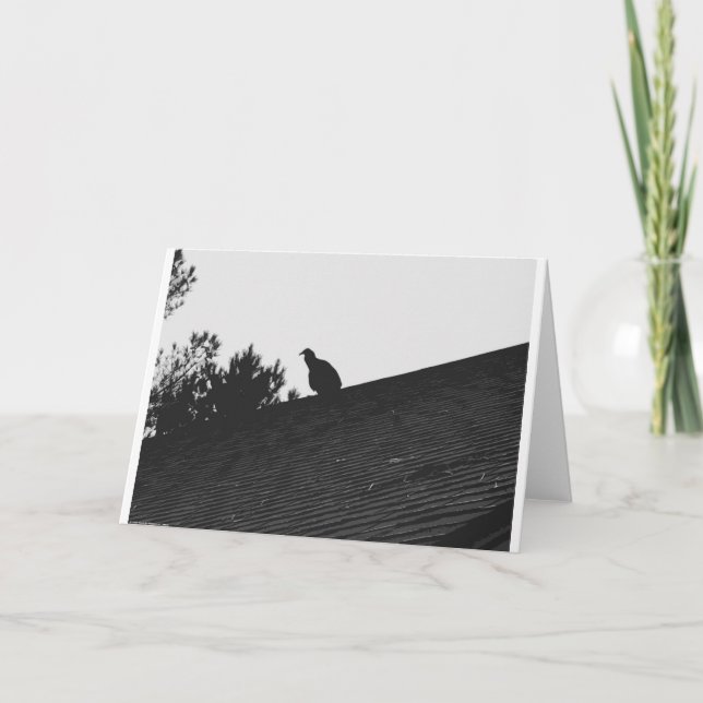 Turquie Vulcain Silhouette, carte (Devant)