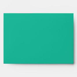 Turquoise A7 Envelope for Greeting Cards