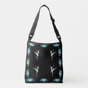 Turquoise Ballerina Tragetaschen Mit Langen Trägern