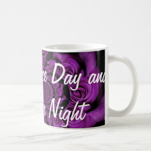 Turquoise Bonne journée et meilleure nuit Mug